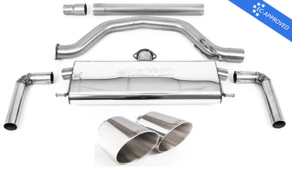 Milltek Sport - Volkswagen Golf Mk8 GTi (245ps OPF/GPF Equipped Models Only) Exhaust Particulate Filter-back SSXVW617