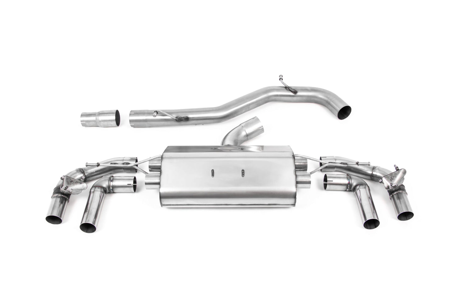 Milltek Exhaust  Volkswagen Golf Mk8 R 2.0 TSI 320PS (GPF Equipped Models Only) Particulate Filter-back  Exhaust SSXVW629 - TMC Motorsport