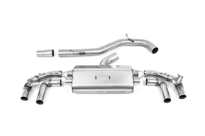 Milltek Exhaust  Volkswagen Golf Mk8 R 2.0 TSI 320PS (GPF Equipped Models Only) Particulate Filter-back Exhaust SSXVW625 - TMC Motorsport