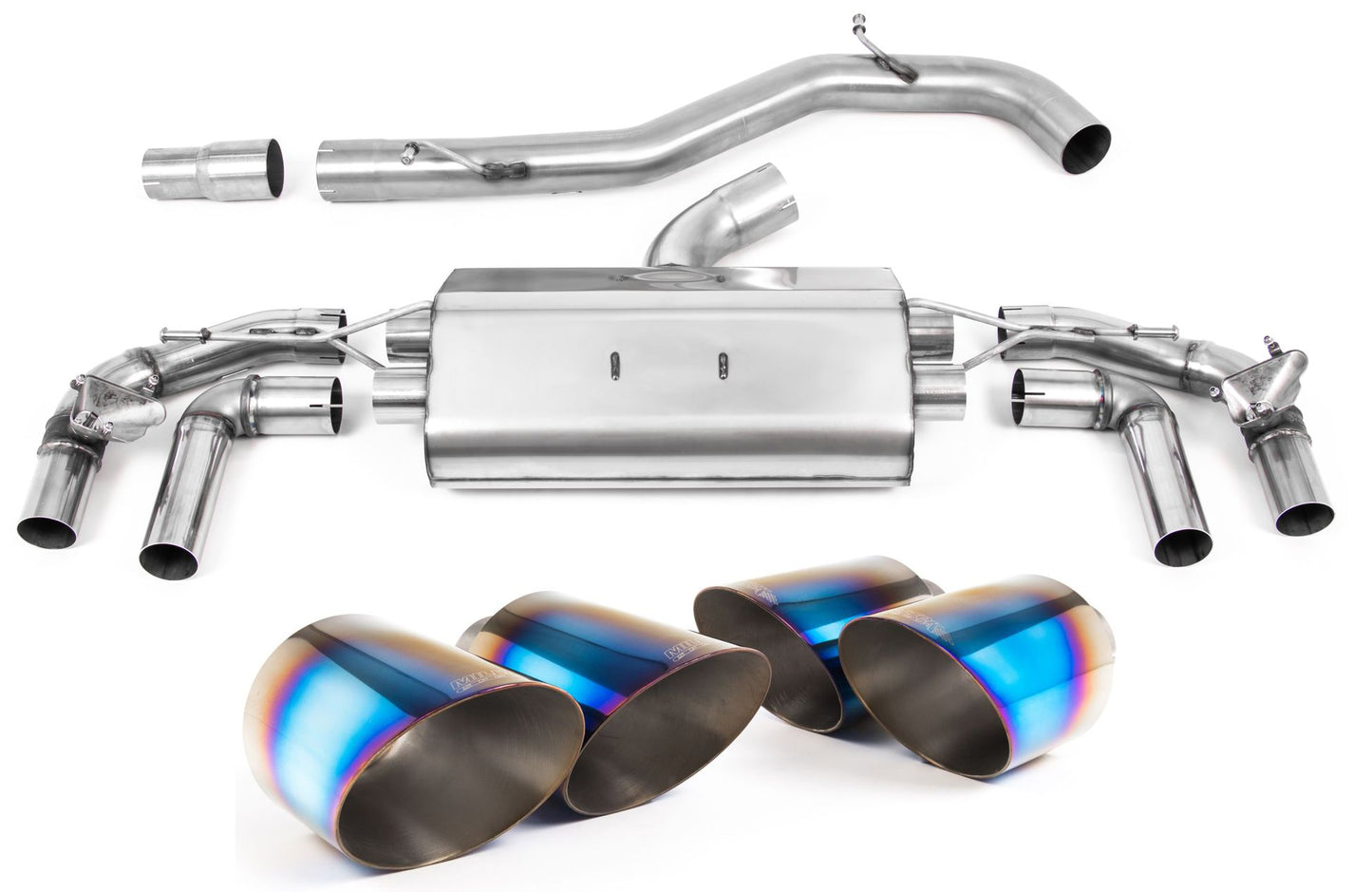 Milltek Sport - Volkswagen Golf Mk8 R 2.0 TSI 320PS (GPF Equipped Models Only) Exhaust Particulate Filter-back SSXVW628