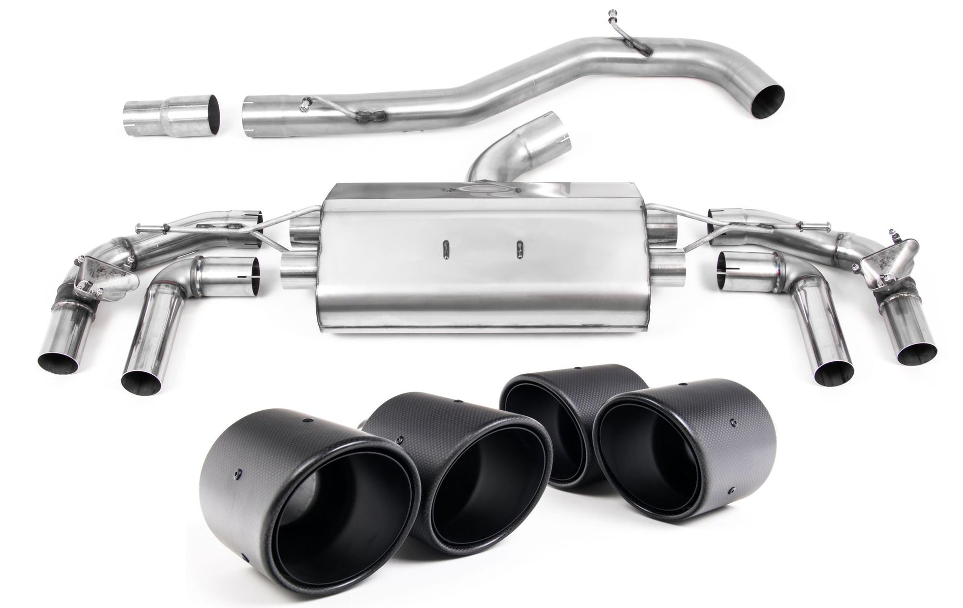 Milltek Sport - Volkswagen Golf Mk8 R 2.0 TSI 320PS (GPF Equipped Models Only) Exhaust Particulate Filter-back SSXVW629