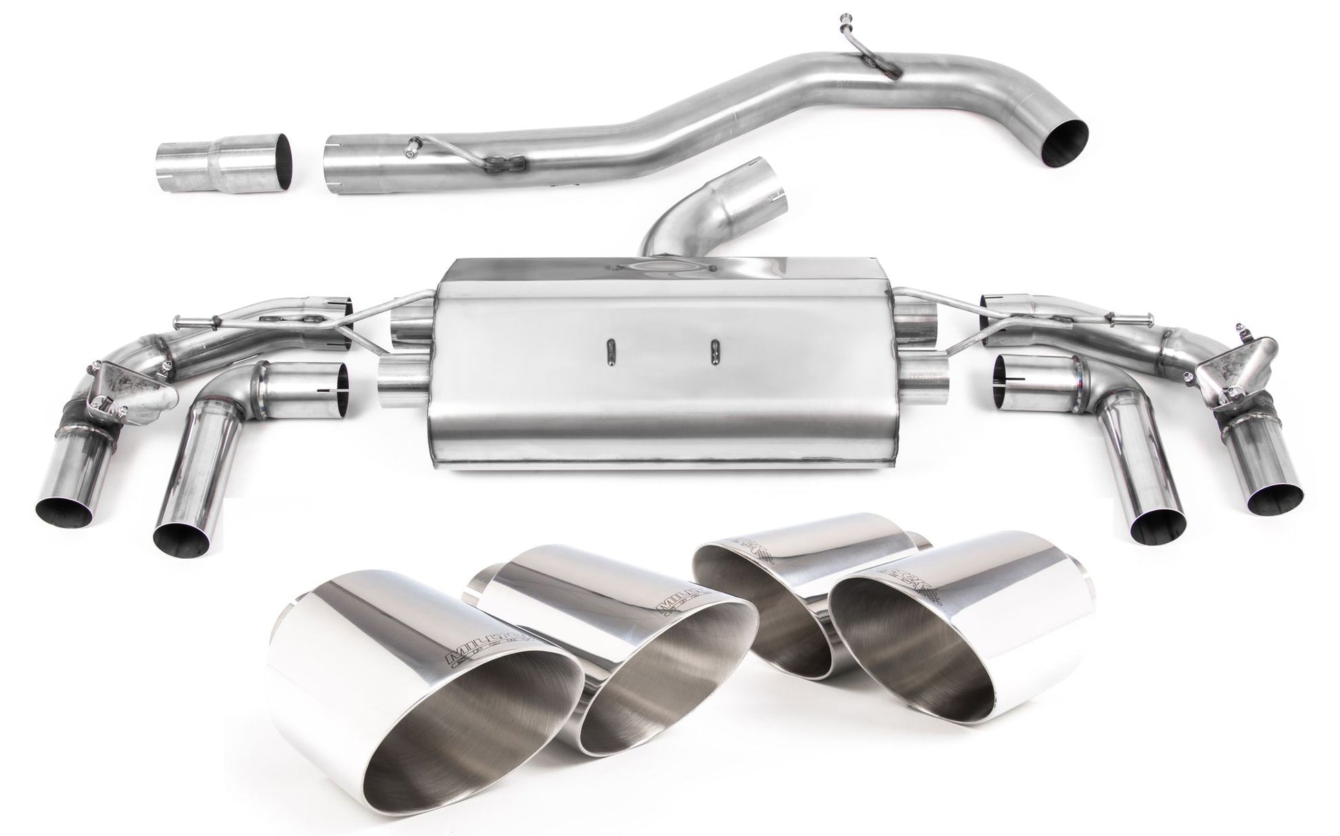 Milltek Sport - Volkswagen Golf Mk8 R 2.0 TSI 320PS (GPF Equipped Models Only) Exhaust Particulate Filter-back SSXVW625