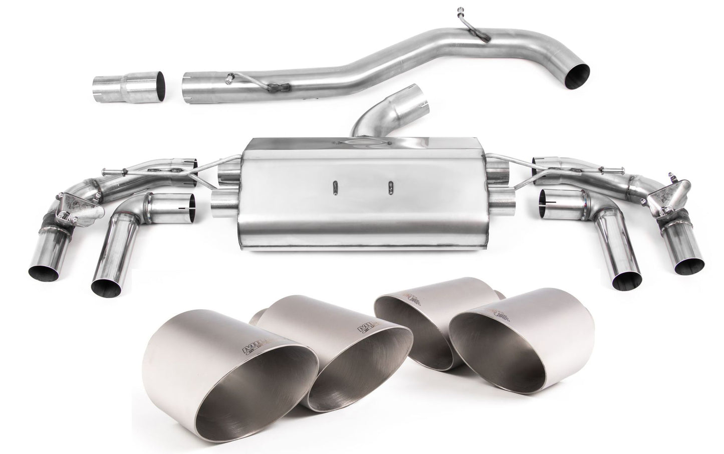 Milltek Sport - Volkswagen Golf Mk8 R 2.0 TSI 320PS (GPF Equipped Models Only) Exhaust Particulate Filter-back SSXVW627