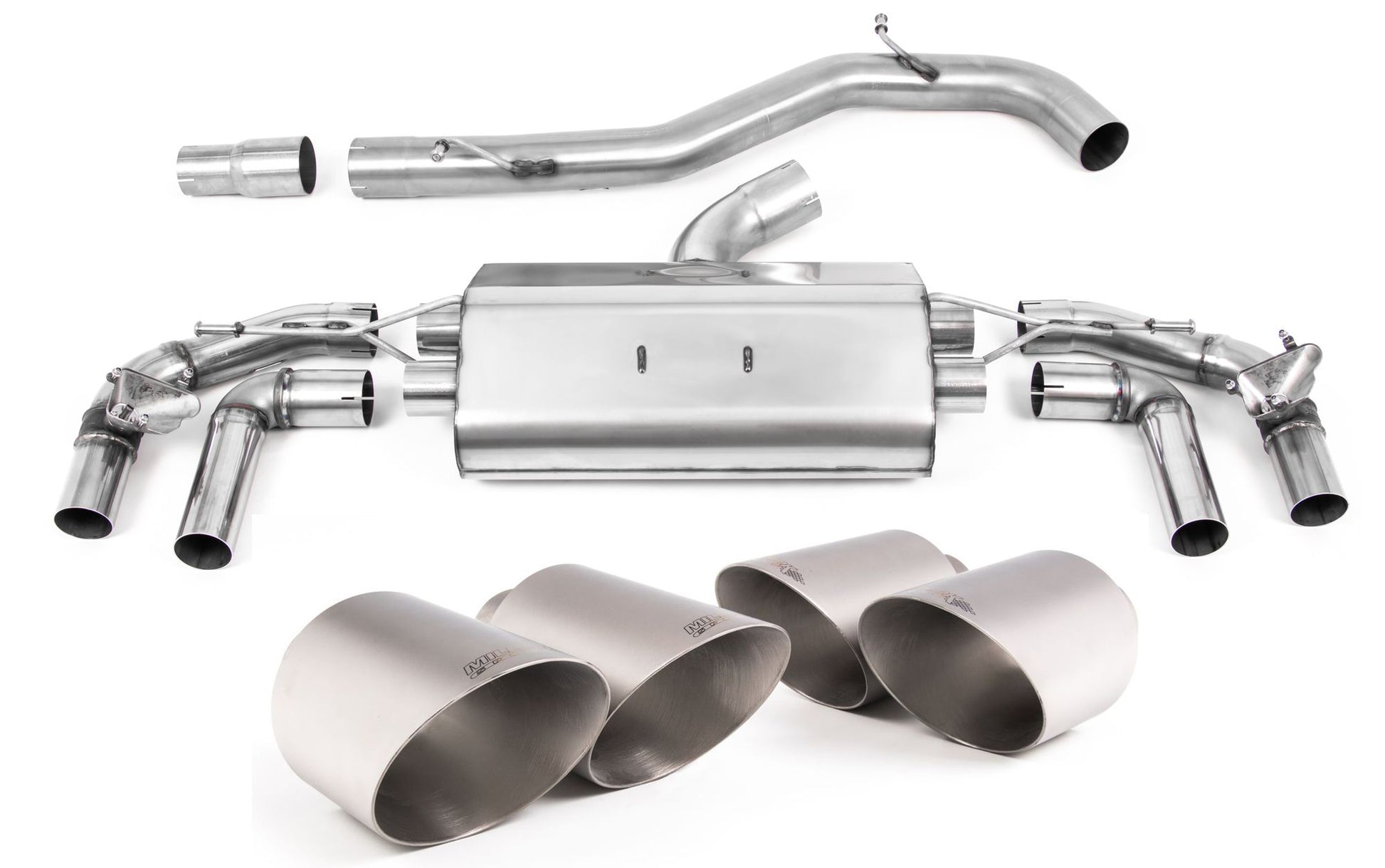 Milltek Sport - Volkswagen Golf Mk8 R 2.0 TSI 320PS (GPF Equipped Models Only) Exhaust Particulate Filter-back SSXVW627