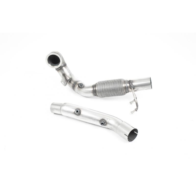 Milltek Sport - Volkswagen Golf MK7.5 GTi (TCR & Performance Pack Models - GPF/OPF Equipped Models Only) De-cat Downpipe & GPF/O