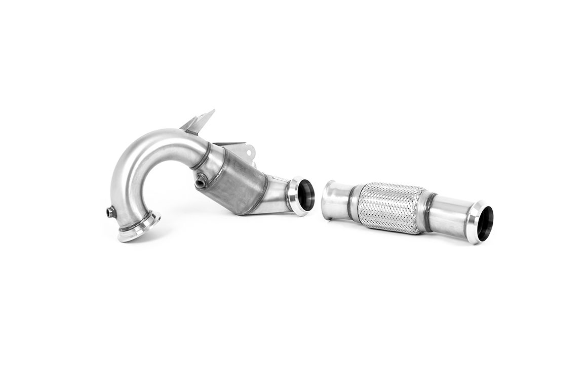 Milltek Sport - Mercedes A-Class A45 & A45S AMG 2.0 Turbo (W177 Hatch Only) Large Bore Downpipe and Hi-Flow Sports Cat Inc GPF B