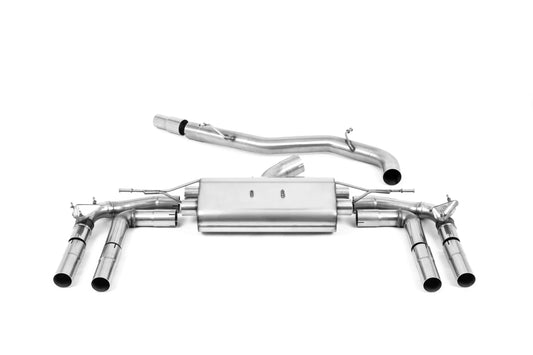Milltek Sport - Audi S3 2.0TFSI Quattro Saloon/Sedan 310PS 8Y (OPF/GPF Models Only) Particulate Filter-back Exhaust SSXAU933