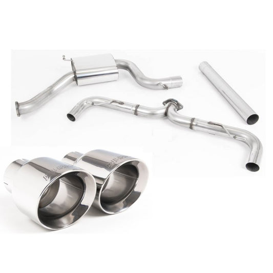 Milltek Sport - Volkswagen Golf MK7.5 GTi (TCR & Performance Pack Models - GPF/OPF Equipped Models Only) Cat-back Exhaust SSXVW4