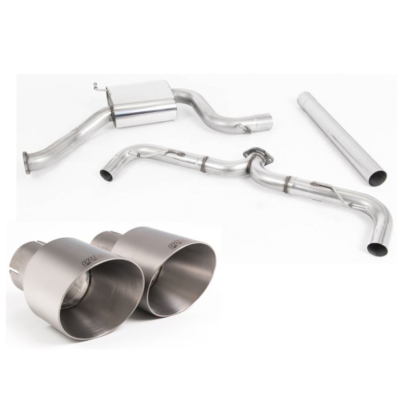 Milltek Sport - Volkswagen Golf MK7.5 GTi (TCR & Performance Pack Models - GPF/OPF Equipped Models Only) Cat-back Exhaust SSXVW4