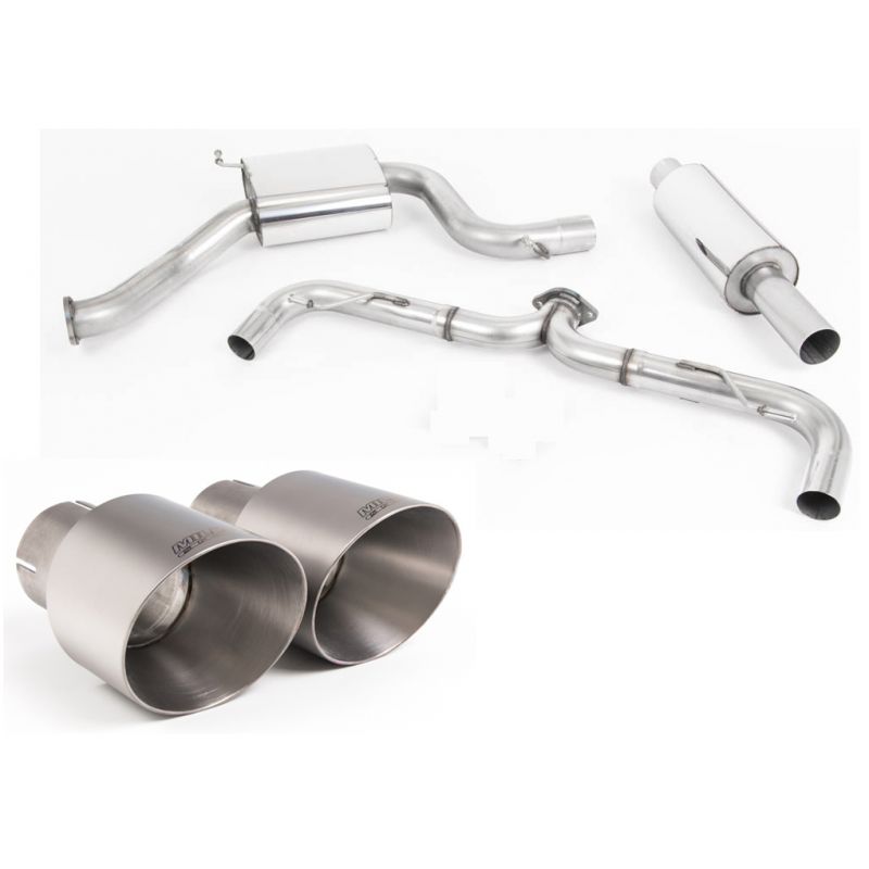 Milltek Sport - Volkswagen Golf MK7.5 GTi (Non Performance Pack Models) 2017 to 2020 Cat-back SSXVW459