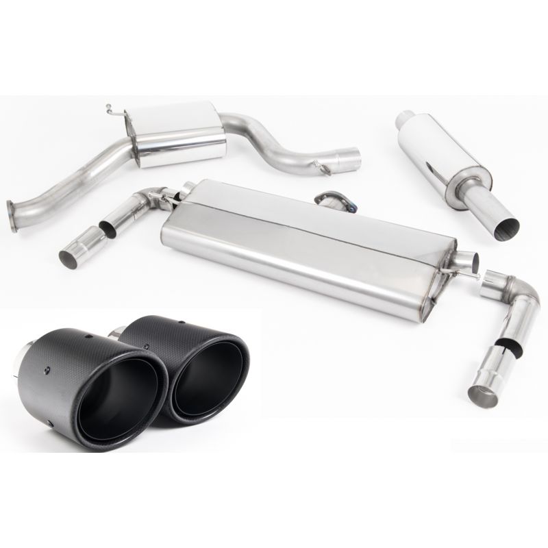 Milltek Sport - Volkswagen Golf MK7.5 GTi (Non Performance Pack Models & Non-GPF Equipped Models Only) 2017 to 2020 Cat-back SSX