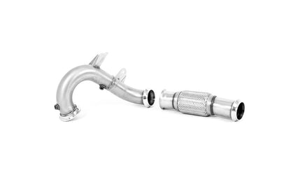 Milltek Sport - Mercedes CLA-Class CLA45 & 45S AMG 2.0 Turbo Coupe Large Bore Downpipe and De-cat Inc GPF Bypass SSXMZ155