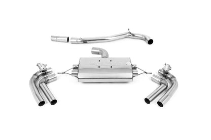 Milltek Exhaust  Seat Cupra Formentor 2.0TFSI 4Drive 310PS Particulate Filter-back Exhaust SSXSE252 - TMC Motorsport