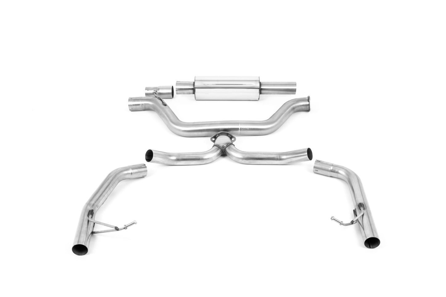 Milltek Sport - Octavia vRS 2.0 TSI 245PS (MQB EVO Mk4) Hatch & Estate (OPF/GPF Models Only) Particulate Filter-back Exhaust SSX