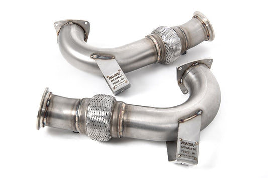 Milltek Exhaust - Audi R8 V10 5.2L Gen 2 (OPF/GPF Equipped Models Only) GPF/OPF Bypass Exhaust Pipes SSXAU959