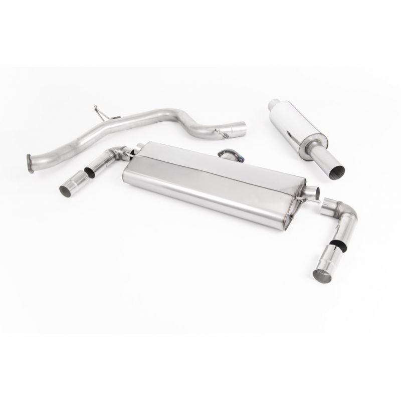 Milltek Exhaust  Volkswagen Golf MK7.5 GTi (TCR & Performance Pack Models  GPF/OPF Equipped Models Only) GPF back Exhaust SSXVW536 - TMC Motorsport