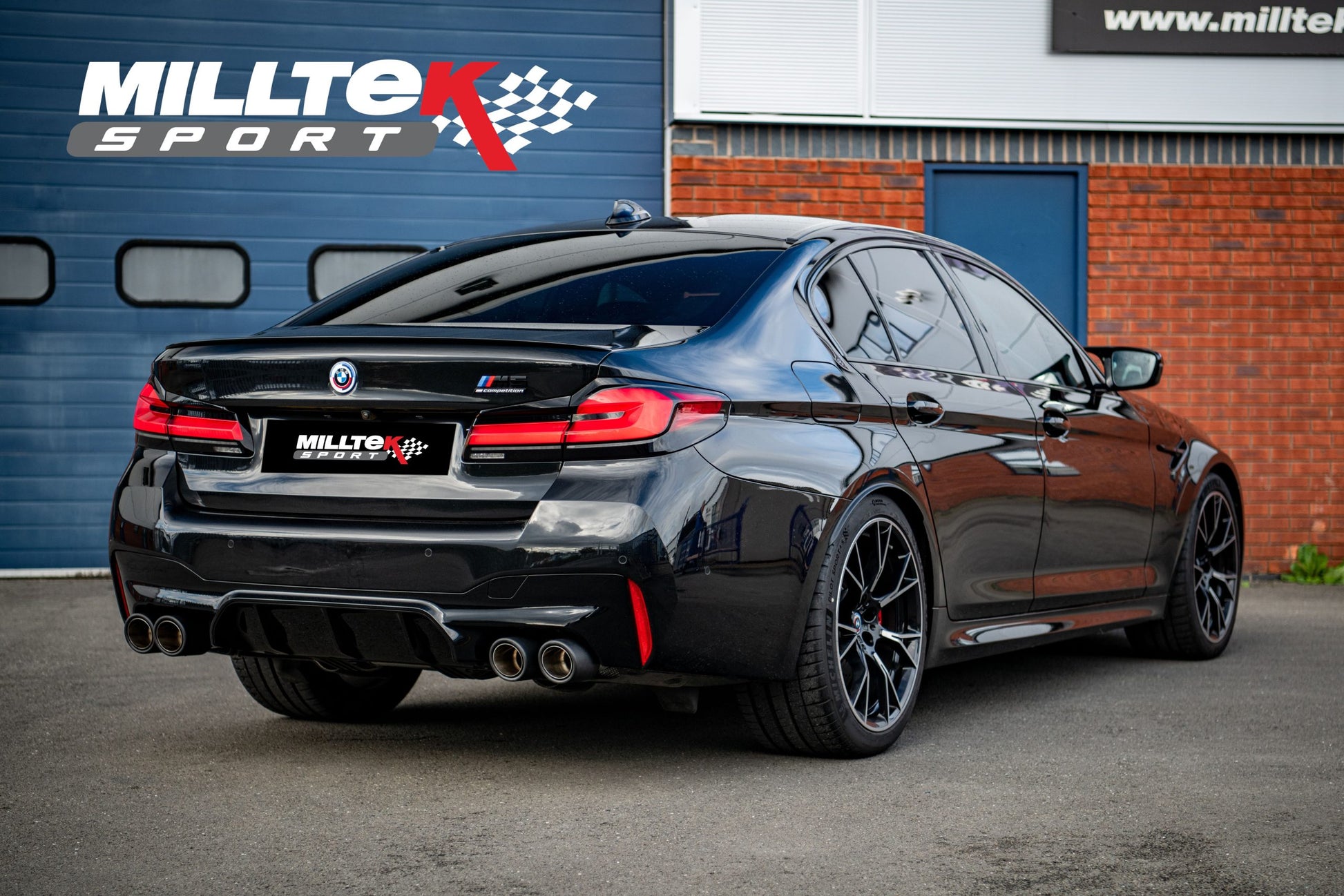 Milltek Exhaust  BMW 5 Series M5 & M5 Competition 4.4l Twin Turbo F90 (OPF/GPF Equipped Cars) Axle Back Exhaust SSXBM1178 - TMC Motorsport