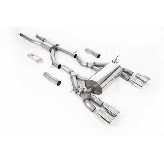 Milltek Sport - BMW 3 Series F80 M3 & M3 Competition Saloon (OPF/GPF Models Only) GPF back Exhaust SSXBM1126