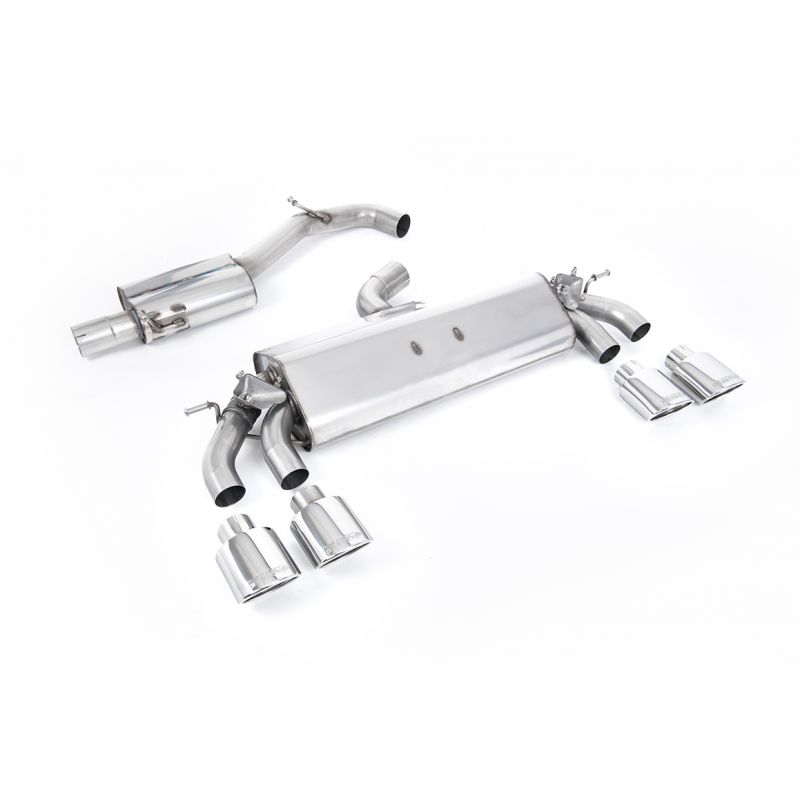 Milltek Exhaust - Volkswagen Golf Mk7.5 R 2.0 TSI 310PS (Non-GPF Equipped Models Only) Cat-back Exhaust SSXVW421