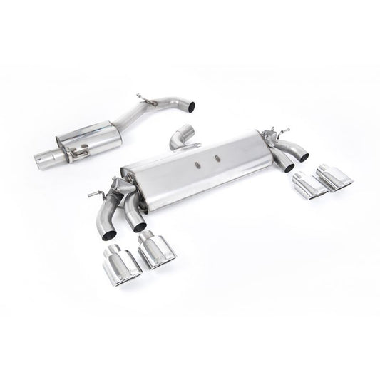 Milltek Exhaust - Volkswagen Golf Mk7.5 R 2.0 TSI 310PS (Non-GPF Equipped Models Only) Cat-back Exhaust SSXVW421