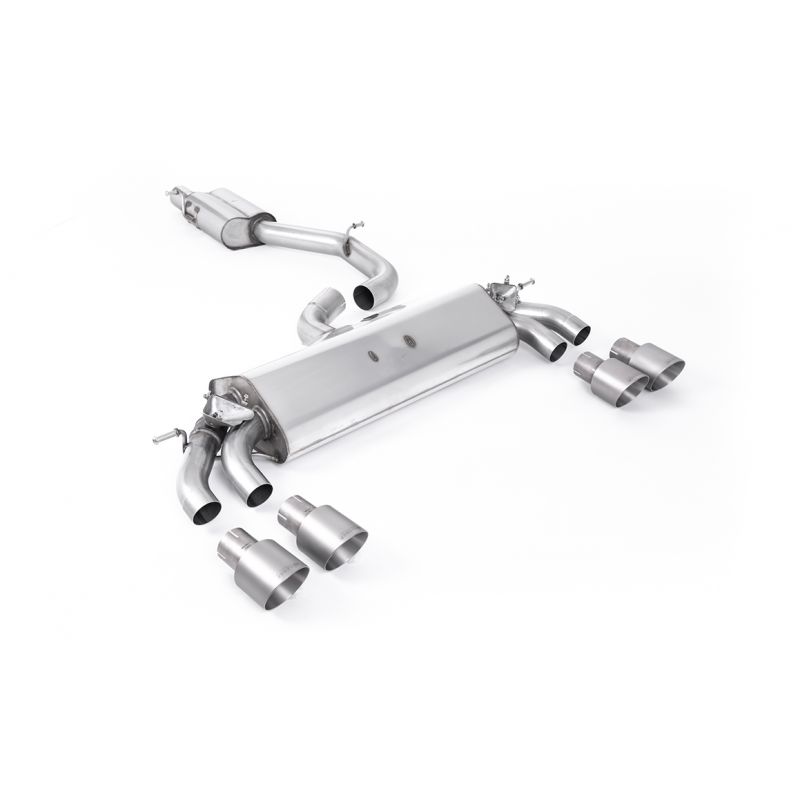 Milltek Exhaust - Audi S3 2.0 TFSI quattro 3-Door 8V.2 (GPF Equipped Models Only) GPF back Exhaust SSXAU776