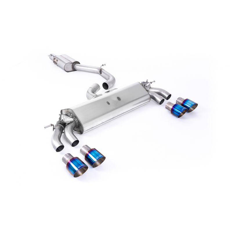 Milltek Exhaust - Audi S3 2.0 TFSI quattro 3-Door 8V.2 (GPF Equipped Models Only) GPF back Exhaust SSXAU779