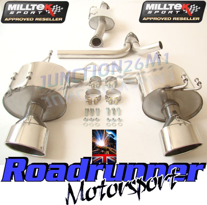 Milltek Honda S2000 2.0 and 2.2 litre AP2 Cat Back Exhaust SSXHO205 - TMC Motorsport