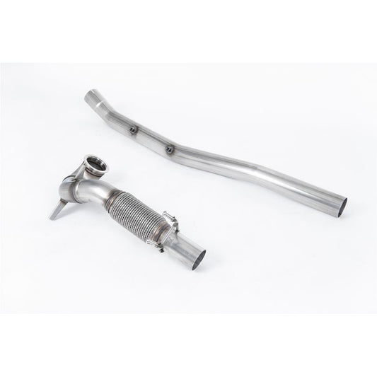 Milltek Exhaust - Audi S3 2.0 TFSI quattro Sportback 8V.2 (GPF Equipped Models Only) Large-bore Downpipe and De-cat Exhaust SSXV