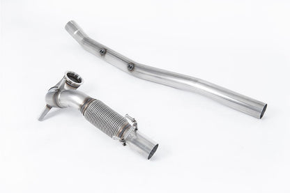 Milltek Exhaust - Seat Leon ST Cupra 300 (4x4) Estate / Station Wagon / Combi (OPF/GPF Equipped Only) Large-bore Downpipe and De