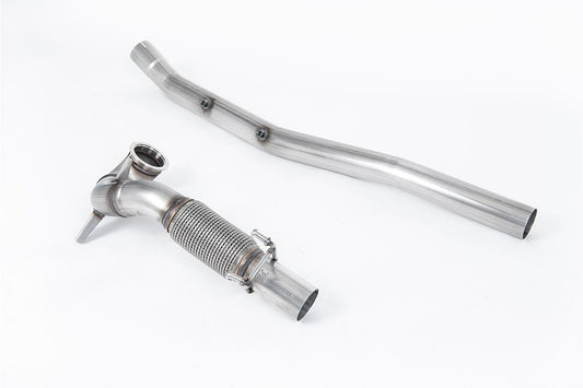 Milltek Exhaust - Seat Leon ST Cupra 300 (4x4) Estate / Station Wagon / Combi (OPF/GPF Equipped Only) Large-bore Downpipe and De