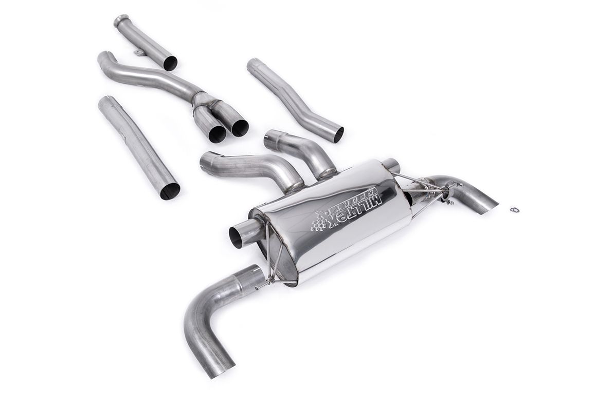 Milltek Sport - BMW 3 Series M340i G20 XDrive Saloon (OPF/GPF Equipped Models Only) Cat Back Exhaust SSXBM1160