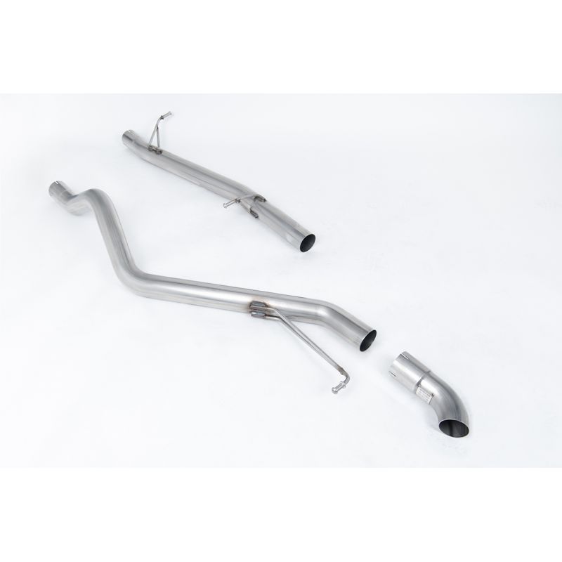 Milltek Sport - Volkswagen TRANSPORTER CARAVELLE T5 SWB 2.5 TDI (130PS & 174PS) 2WD AND 4MOTION Cat-back Exhaust SSXVW200
