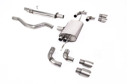 Milltek Sport - Defender 110 2.0 I4 P300 & P400e Particulate Filter-back Exhaust SSXLR132