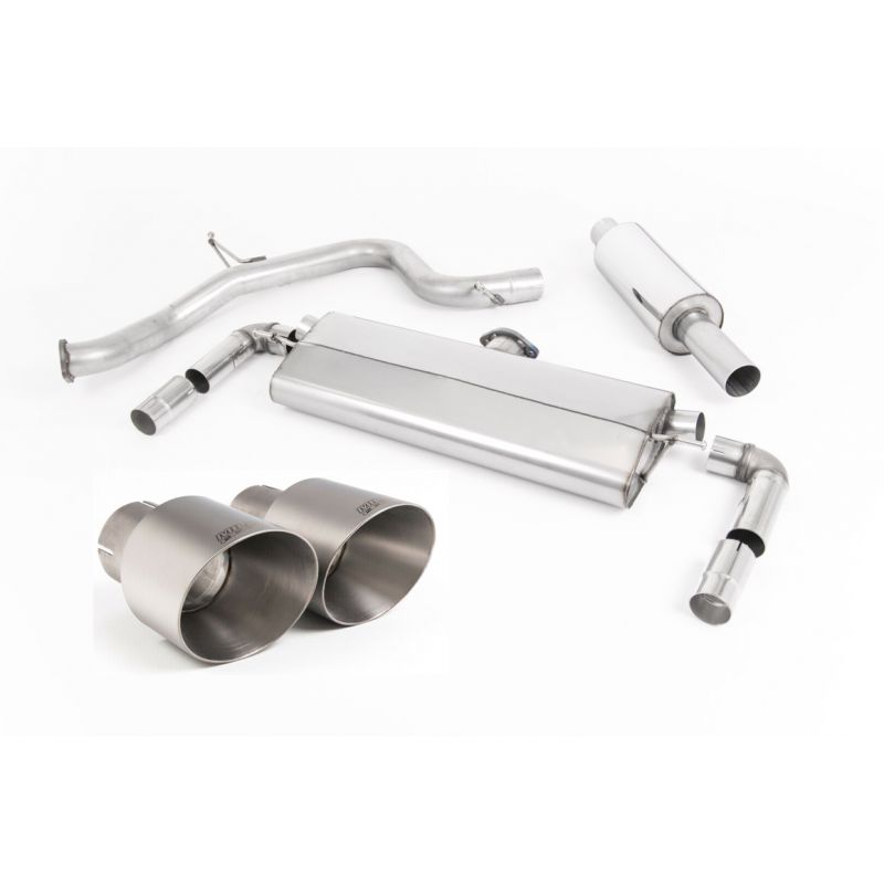 Milltek Exhaust - Volkswagen Golf MK7.5 GTi (TCR & Performance Pack Models - GPF/OPF Equipped Models Only) GPF back Exhaust SSXV