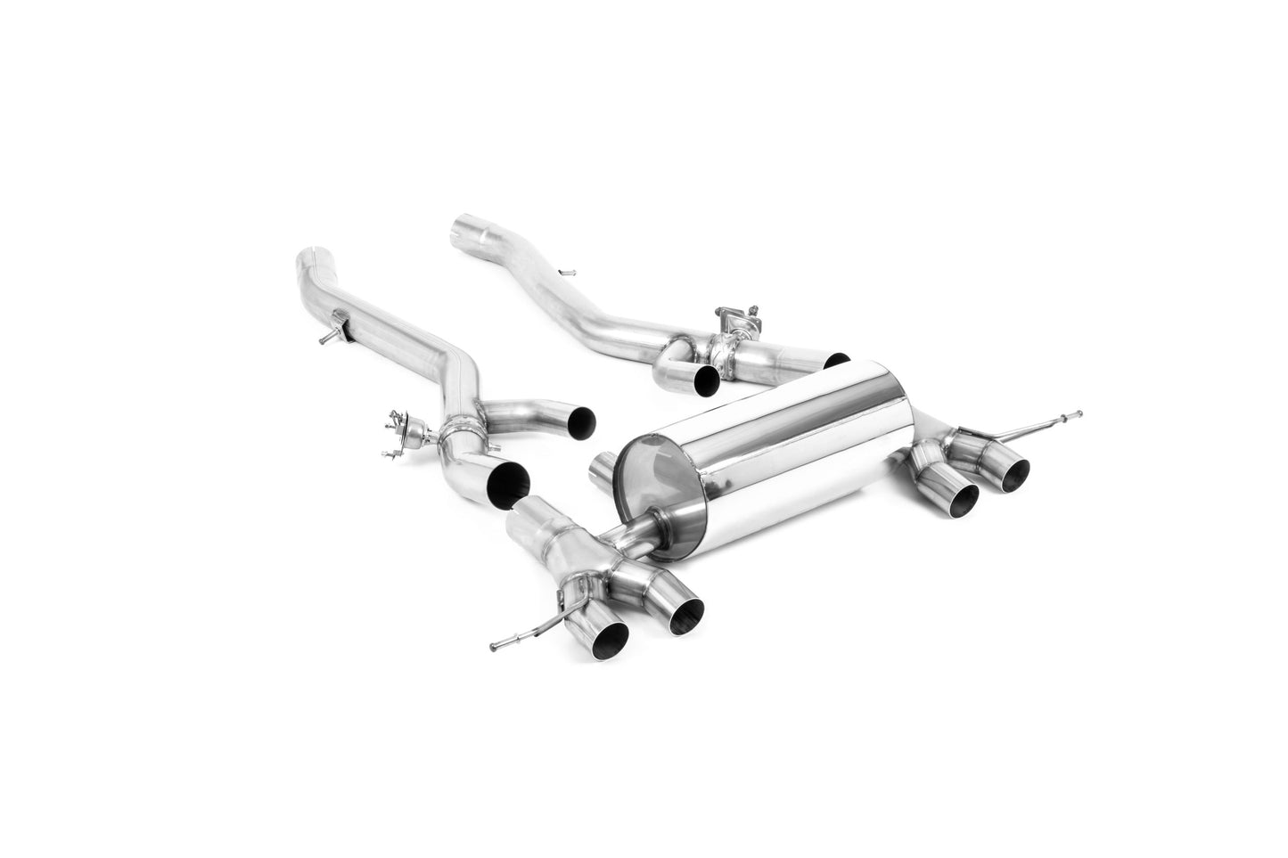 Milltek Exhaust  BMW 3 Series M3 G81 Touring & M3 Competition S58 3.0 Turbo (GPF Equipped Models Only) Axle Back Exhaust System SSXBM1173 - TMC Motorsport