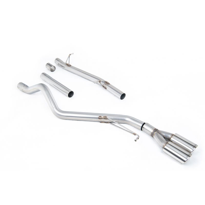 Milltek Sport - Volkswagen Transporter Caravelle T6 LWB 204PS 2.0-litre TSI (Petrol) 2WD 2017 to 2020 Cat-back SSXVW482