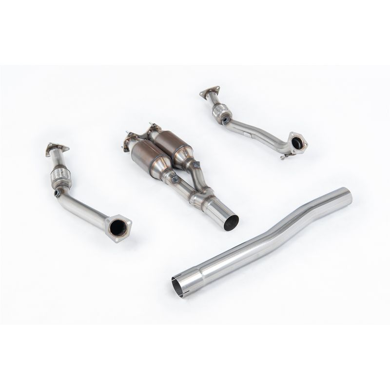 Milltek Exhaust  Volkswagen GOLF MK5 R32 3.2 V6 Hi-Flow Sports Cats SSXVW180 - TMC Motorsport