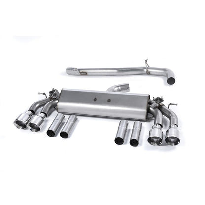 Milltek Sport - Audi S3 2.0 TFSI QUATTRO SALOON 8V Cat-back Exhaust SSXAU471