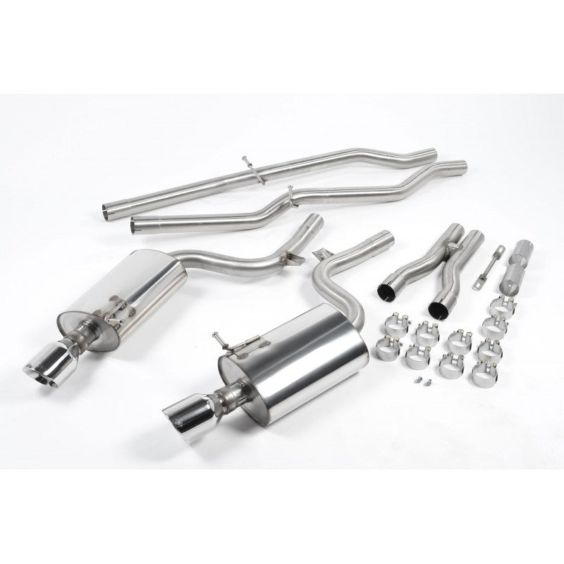 Milltek Exhaust - Audi S4 4.2 V8 QUATTRO B6 SALOON AVANT AND CABRIOLET Cat-back Exhaust SSXAU295