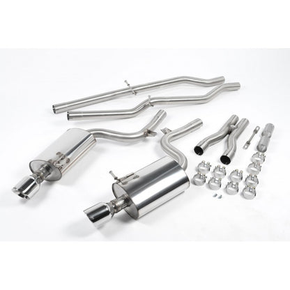 Milltek Exhaust - Audi S4 4.2 V8 QUATTRO B6 SALOON AVANT AND CABRIOLET Cat-back Exhaust SSXAU295