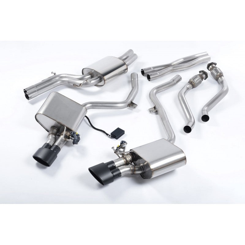 Milltek Exhaust  Audi S4 3.0 SUPERCHARGED V6 B8 Cat-back Exhaust SSXAU380 - TMC Motorsport