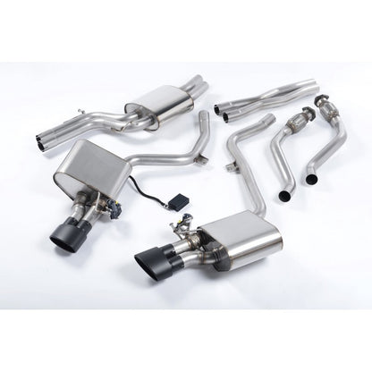 Milltek Exhaust  Audi S4 3.0 SUPERCHARGED V6 B8 Cat-back Exhaust SSXAU380 - TMC Motorsport