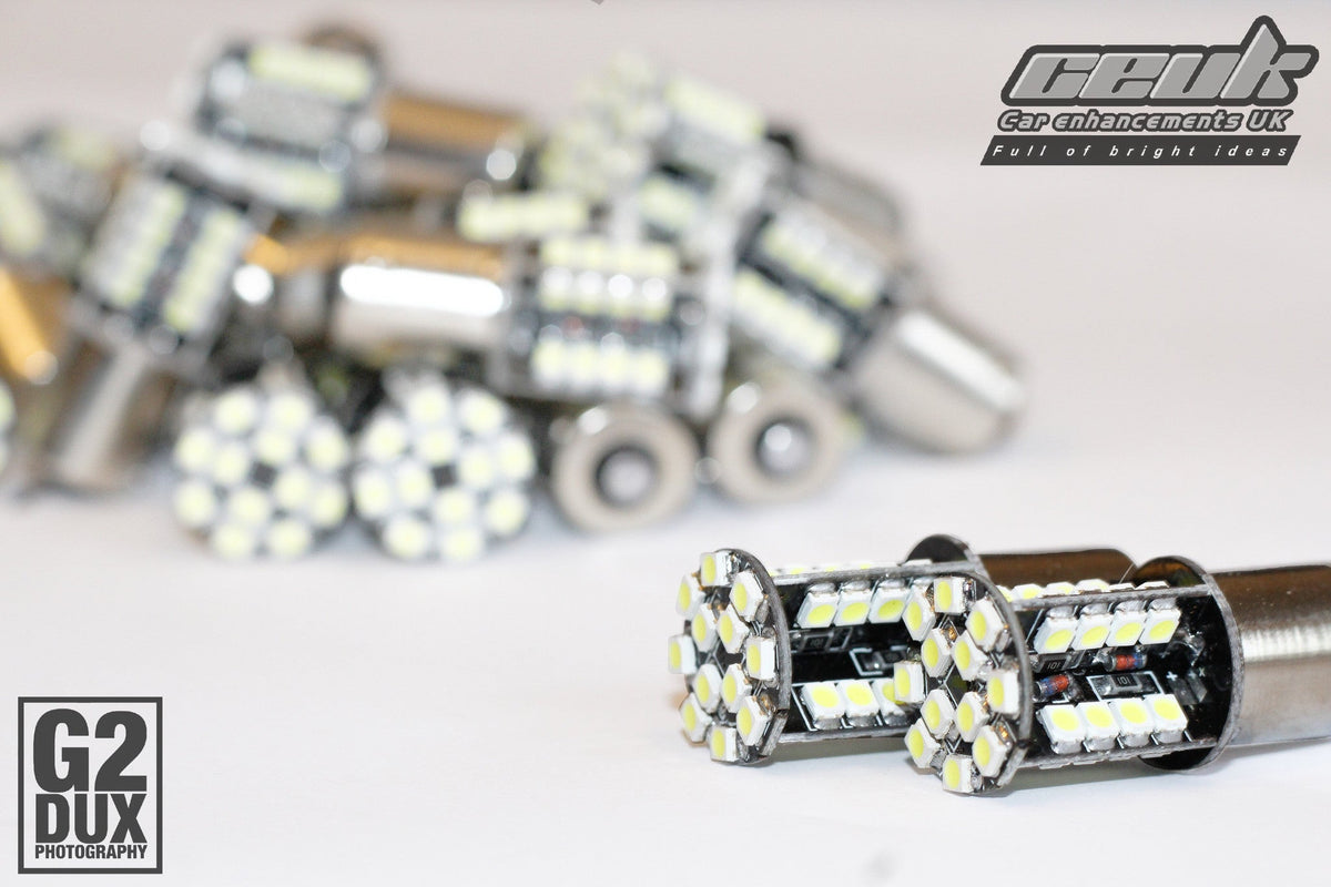 BriteVue 382 Reverse Light Bulb – 44 SMD Canbus Error Free LED (P21w | 1156 | BA15s)