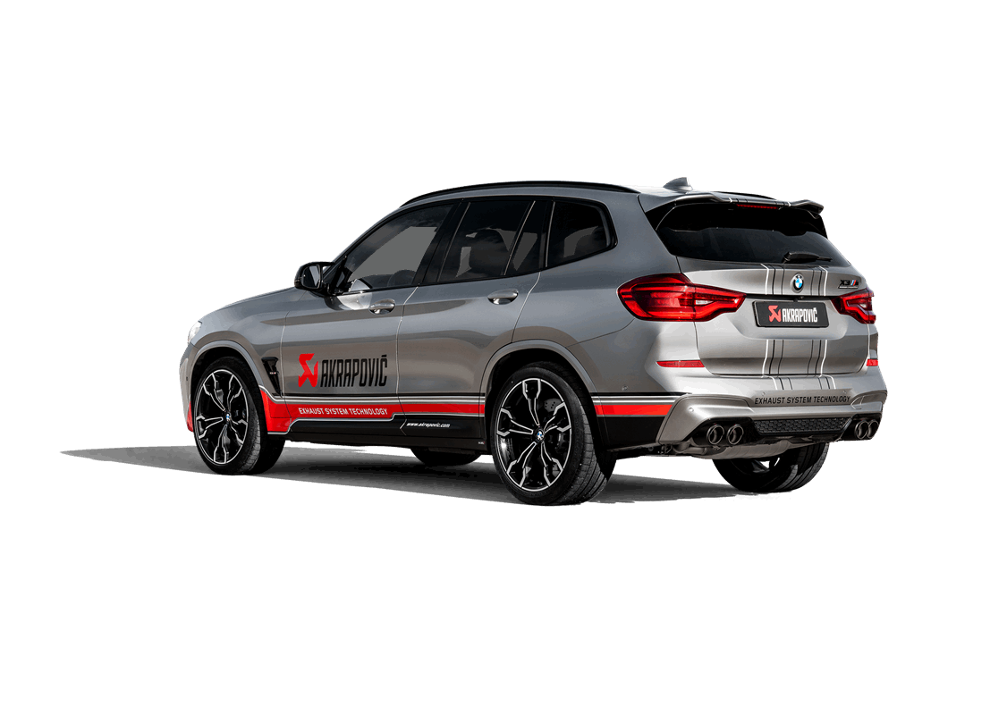 BMW X3 M / Competition / X4 M / Competition (F97 / F98) | 2020 | Akrapovic | Slip-On Line (Titanium) - TMC Motorsport