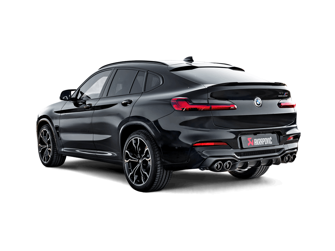 BMW X4 M / Competition (F98) | Akrapovic | Rear Carbon Diffuser (High Gloss) - TMC Motorsport
