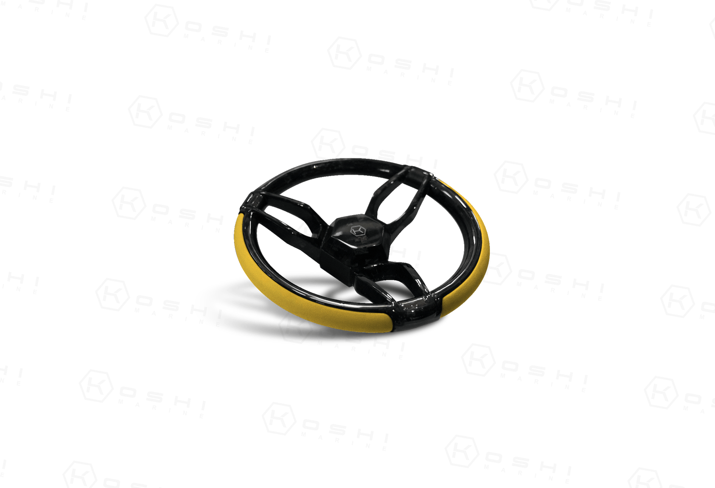 Carbon Fiber 3-Spoke Steering Wheel ROUND – KOSHI Design - Carbon Fibre