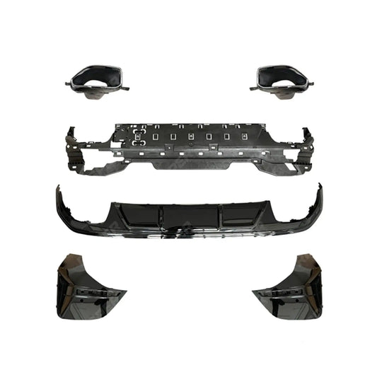 440i Style M Performance Rear Diffuser with Tips in Gloss Black For BMW 4 Series G26 Gran Coupe 2021+