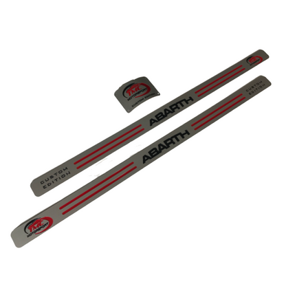 Abarth 500 / 595 / 695 TMC Custom Sills and Plaque - Abarth Tuning