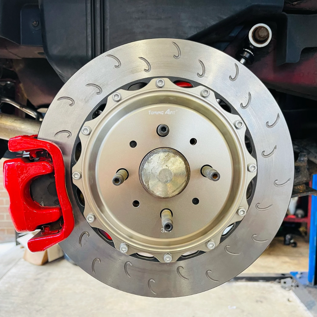 Abarth 500 / 595 / 695 324mm Abarth Big Rear Brake Disc Kit for OE Calipers - Various Options - TMC Motorsport