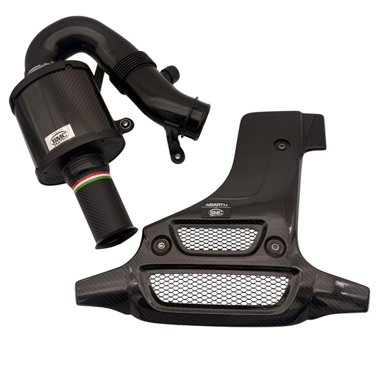 Used Genuine Abarth BMC Carbon Air Filter Kit & Engine Cover – 695 Biposto